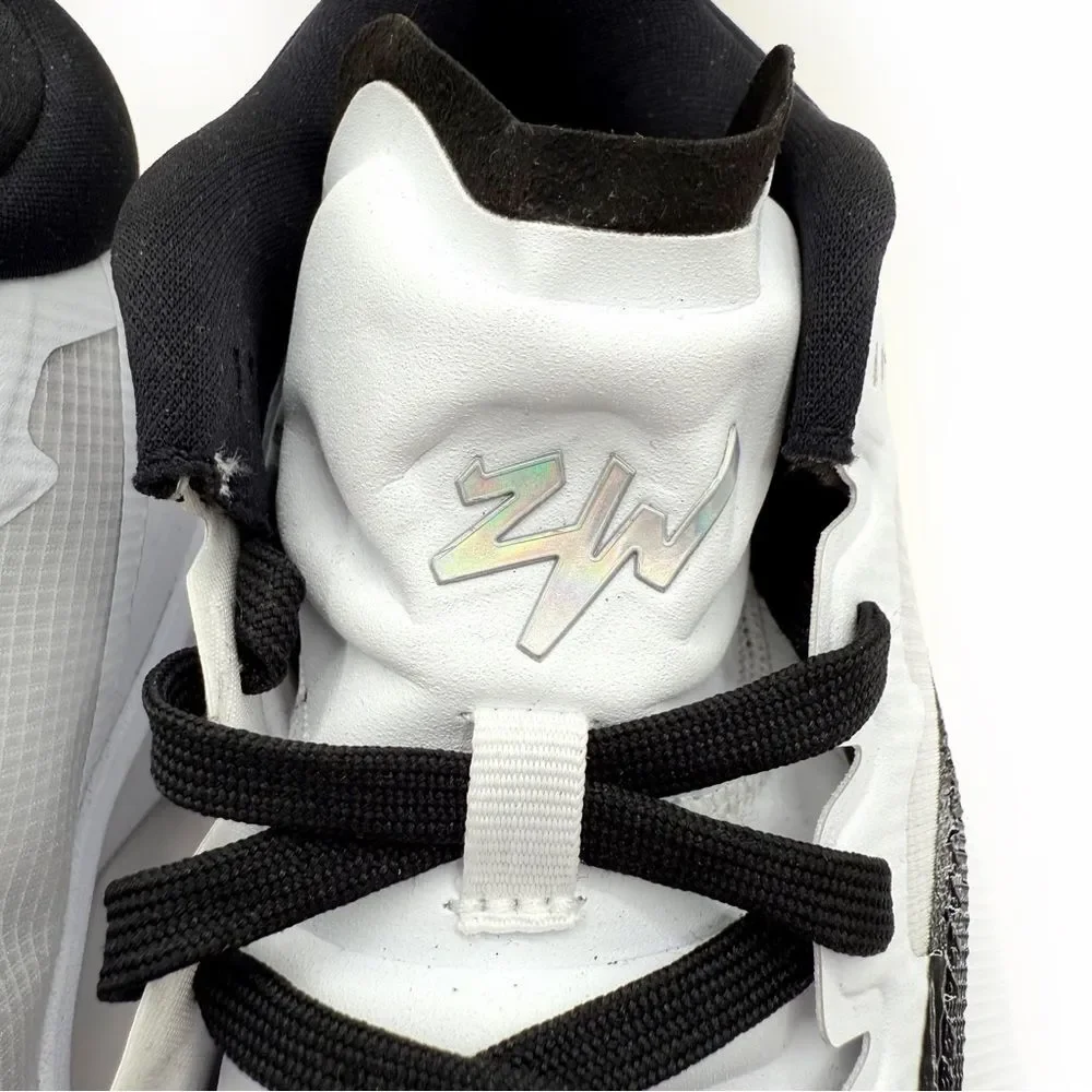 Sir Jordan Zion 1 TB Basketball Sneakers Mens Size 12.5 Shoes White Black New
